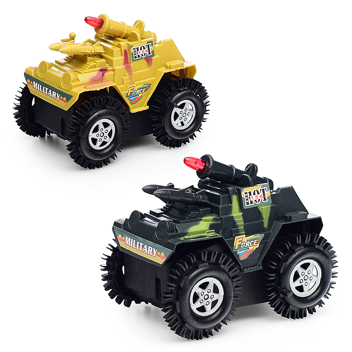 Машина- перевертыш 156 "Камуфляж" (свет) в пакете