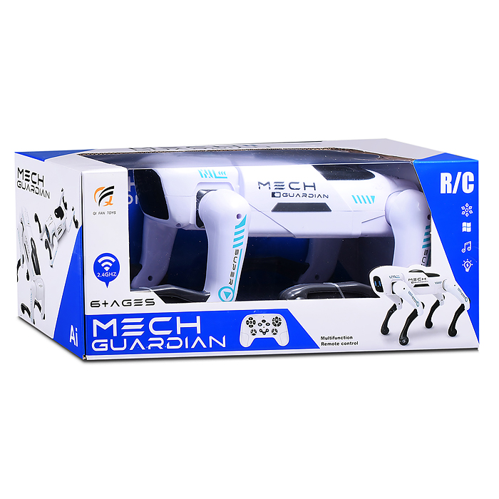 Собака QF660-1 "КиберЛап" р/у, 27 MHz, в коробке