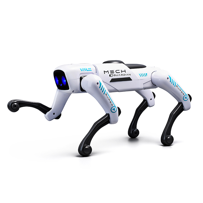 Собака QF660-1 "КиберЛап" р/у, 27 MHz, в коробке