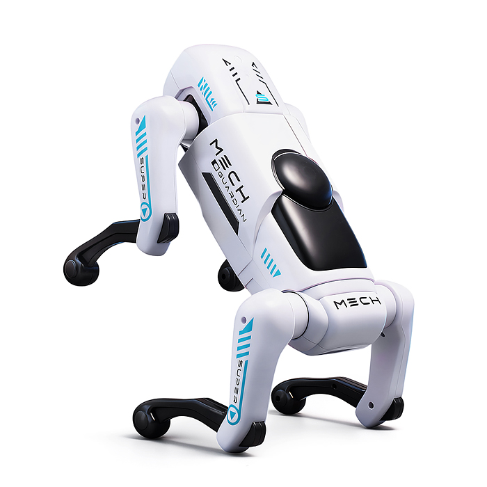 Собака QF660-1 "КиберЛап" р/у, 27 MHz, в коробке