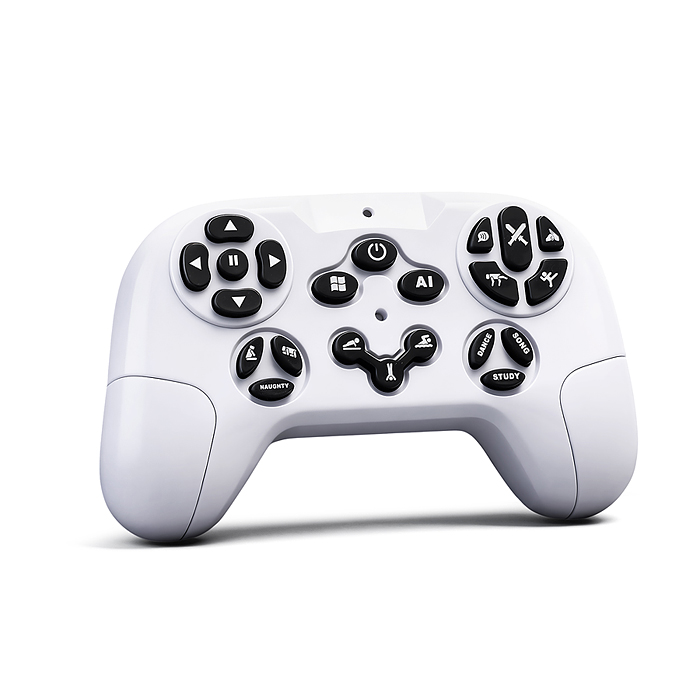 Собака QF660-1 "КиберЛап" р/у, 27 MHz, в коробке