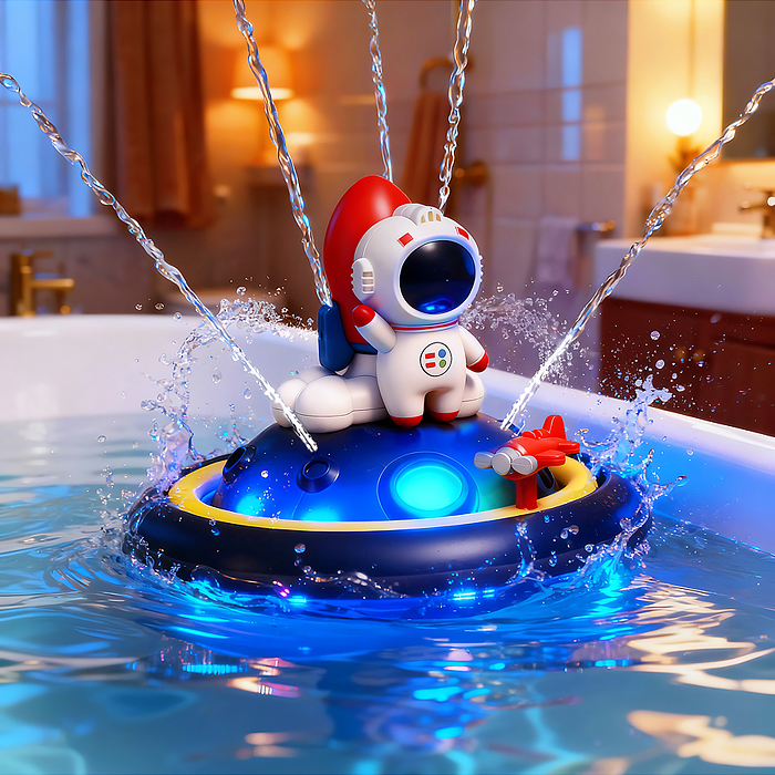 Игрушка для купания UT0271-2 "Аква астронавт" в коробке