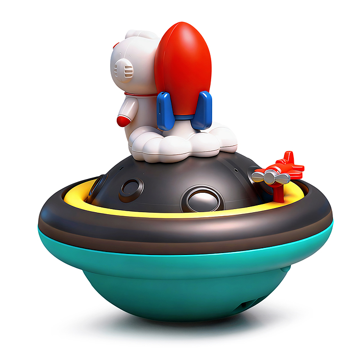 Игрушка для купания UT0271-2 "Аква астронавт" в коробке