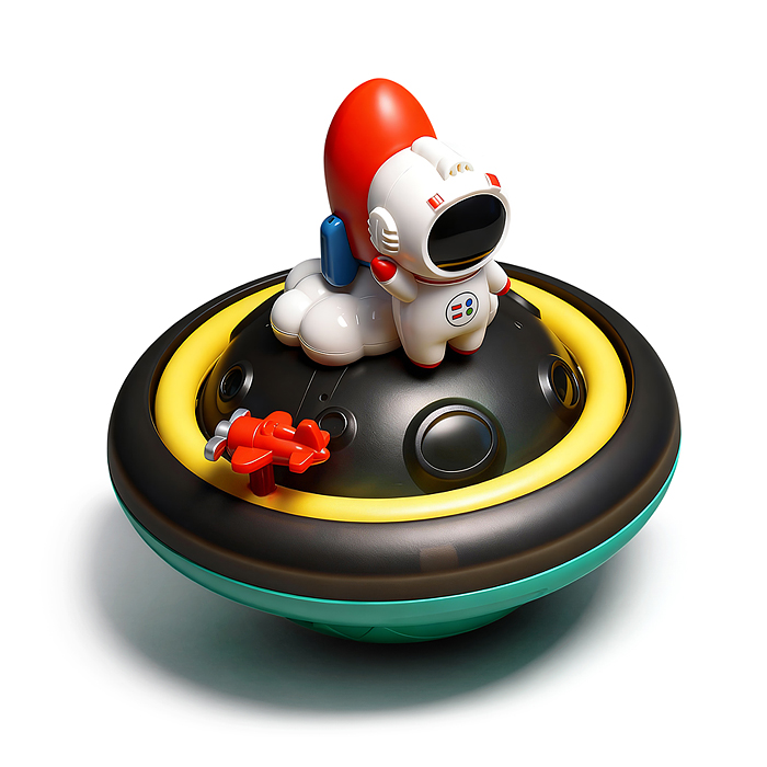 Игрушка для купания UT0271-2 "Аква астронавт" в коробке