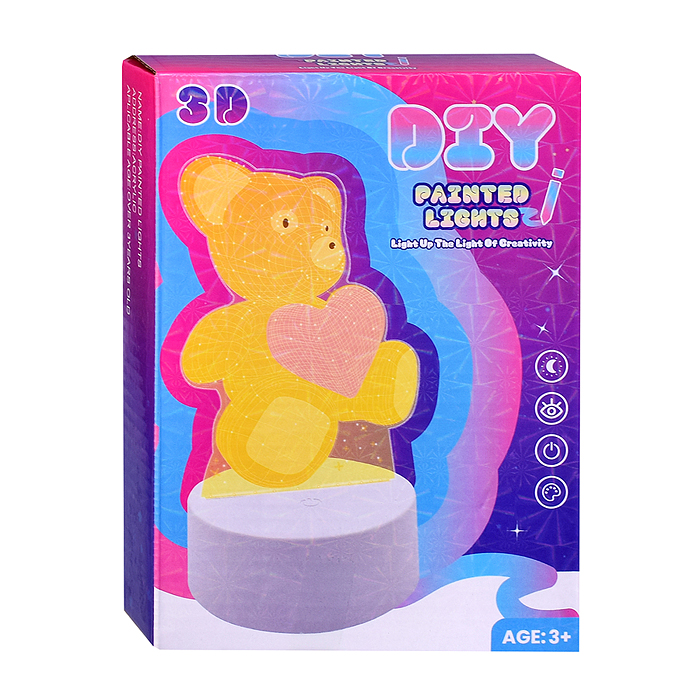 Ночник детский CY721-3 "Единорог" в коробке