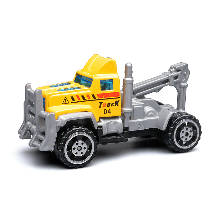 Машина BX-193 "Эвакуатор полицейский" металл, в коробке