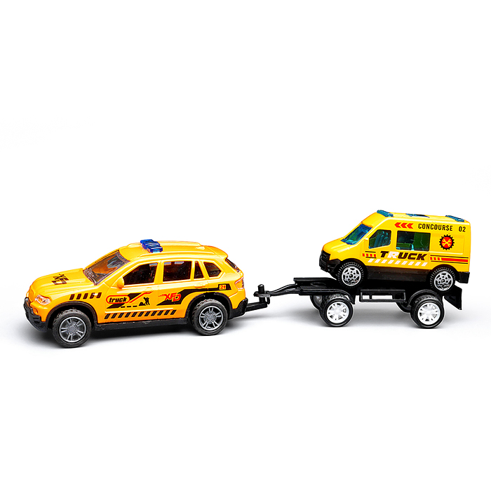 Машина BX-196 "Городская стройка" металл, в коробке