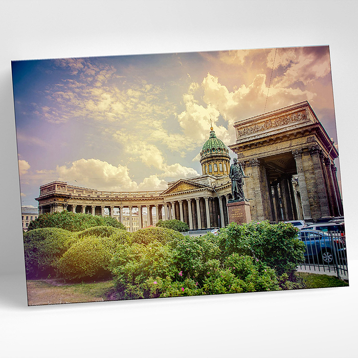 Картина по номерам 15х20 "Санкт-Петербург. Казанский собор" (18 цветов)