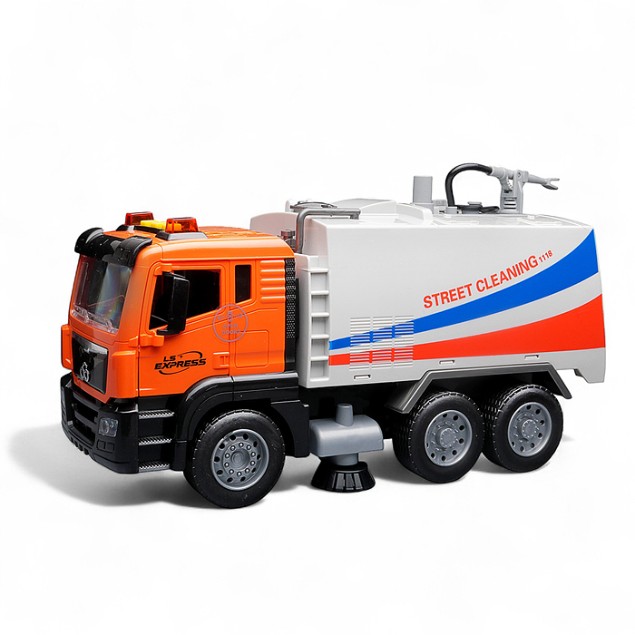 Машина WY1118A "Водовоз" 1:10 (свет, звук) в коробке