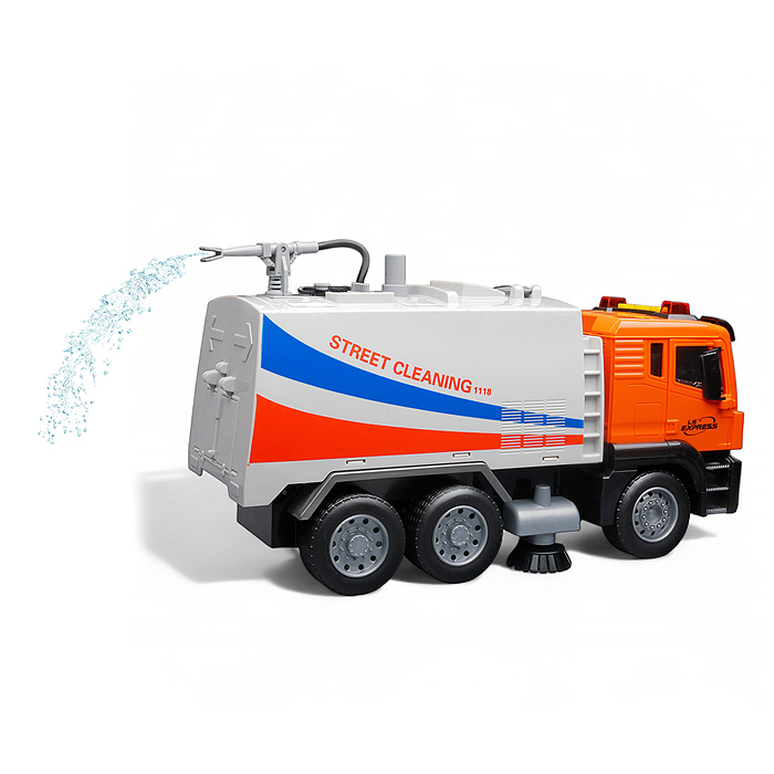 Машина WY1118A "Водовоз" 1:10 (свет, звук) в коробке