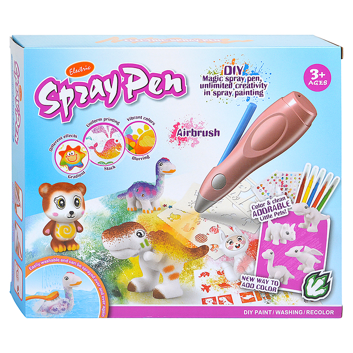 Набор творческая мастерская PH-4 "Спрей ручка-4" в коробке