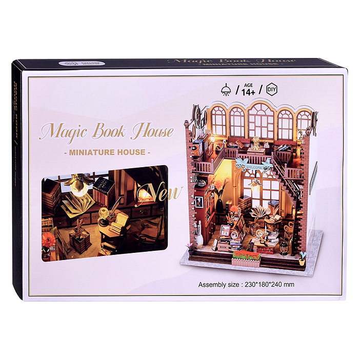 Конструктор TSZH216 "Дом 3D" в коробке