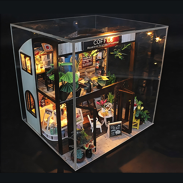 Конструктор TSZH248Z "Кафе 3D" в коробке