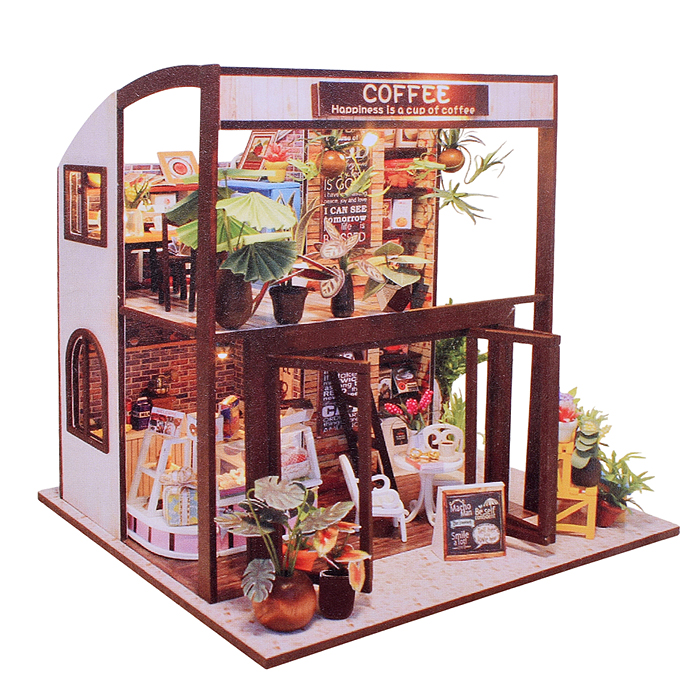 Конструктор TSZH248Z "Кафе 3D" в коробке