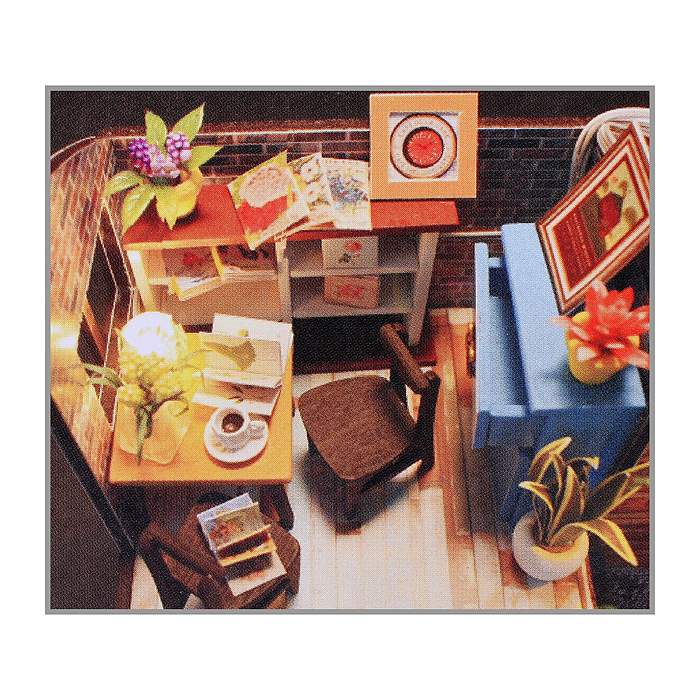 Конструктор TSZH248Z "Кафе 3D" в коробке