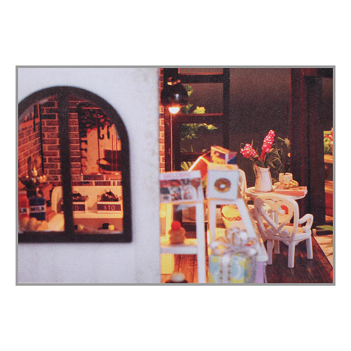 Конструктор TSZH248Z "Кафе 3D" в коробке