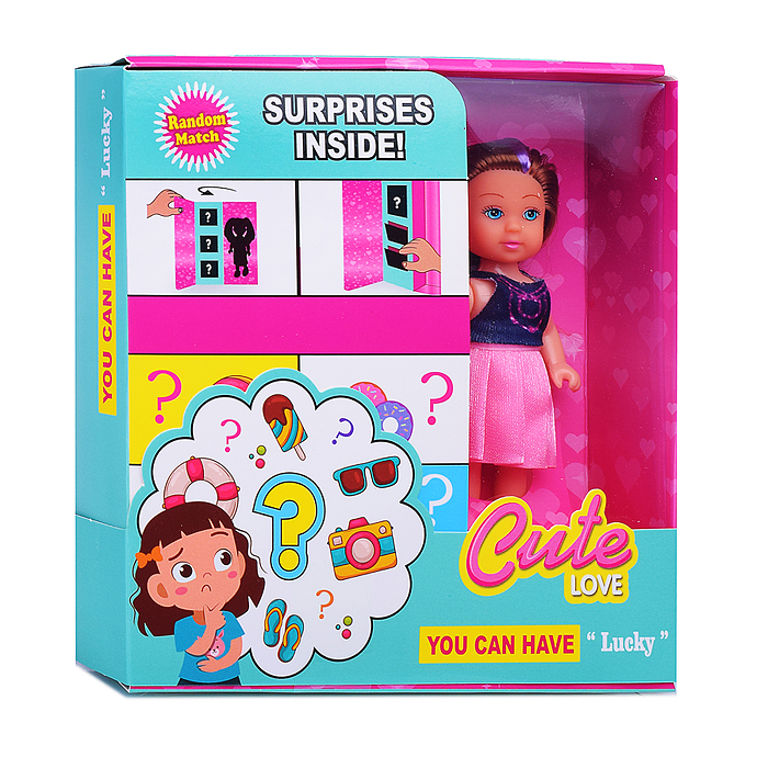 Кукла SM008-2 "Модница Луиза" с аксессуарами, в коробке