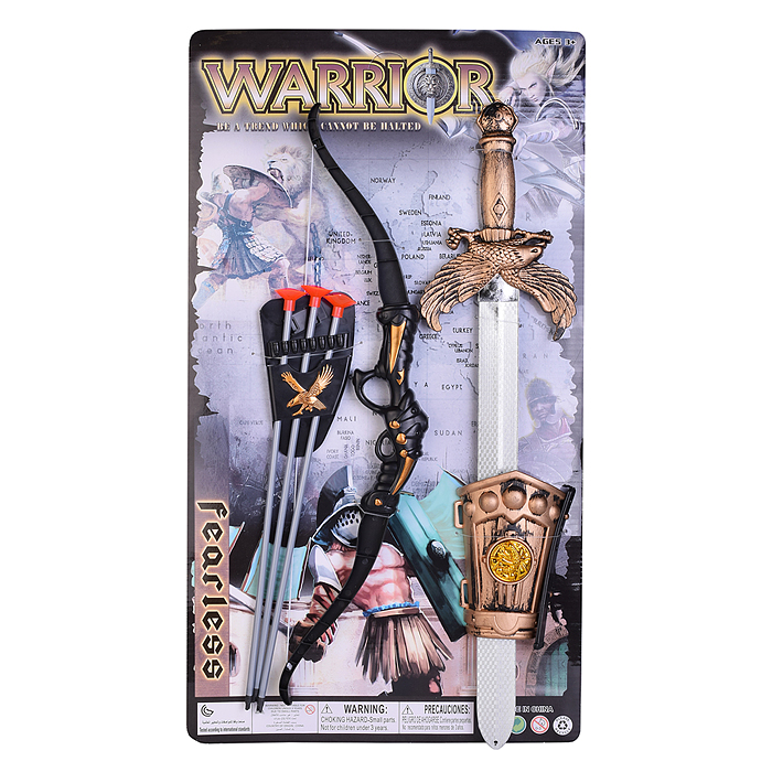 Набор рыцаря 1688-95 "Смелый воин" на листе