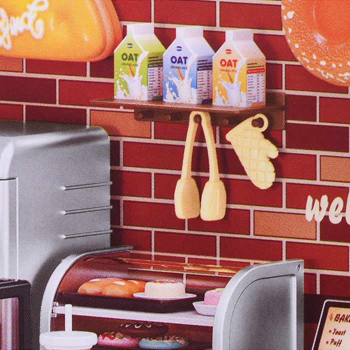 Конструктор 0417 "Булочная 3D" в коробке