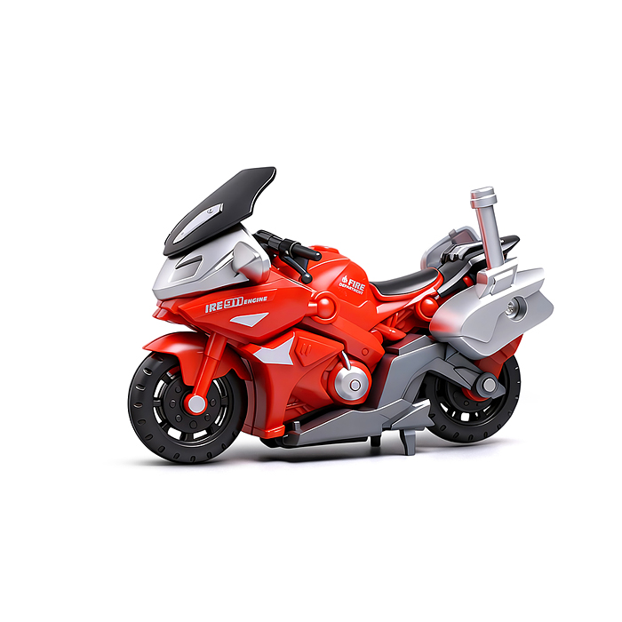 Робот 788-92Y 5 в 1 трансформирующийся в пожарную машину, в коробке