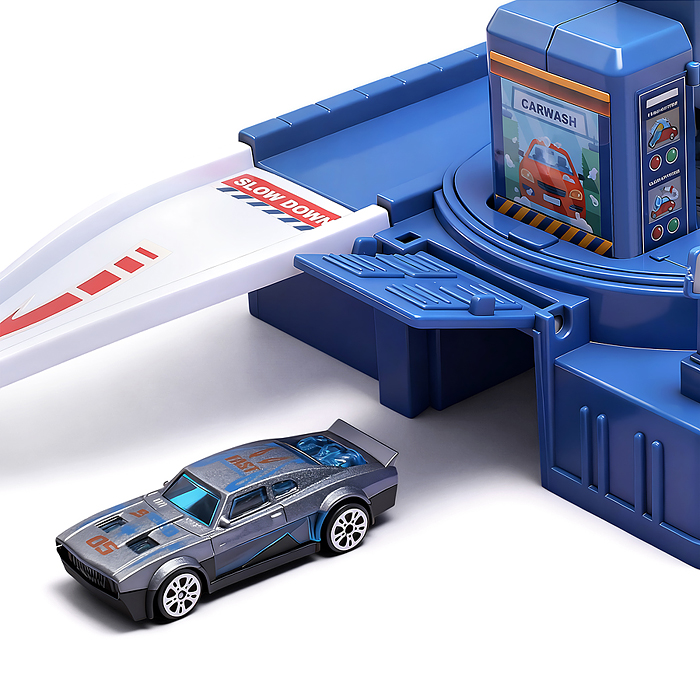 Автомойка 652-J30 "Гоночные авто" в коробке