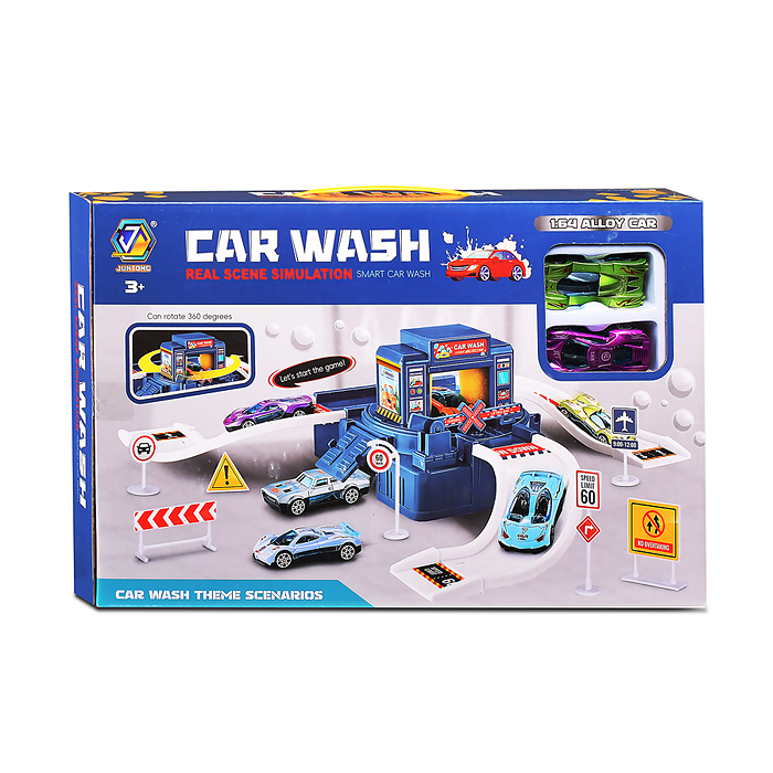 Автомойка 652-J30 "Гоночные авто" в коробке