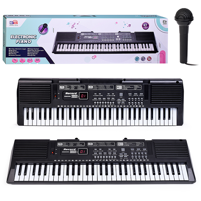 Синтезатор AB-6168A "Электро музыка" в коробке