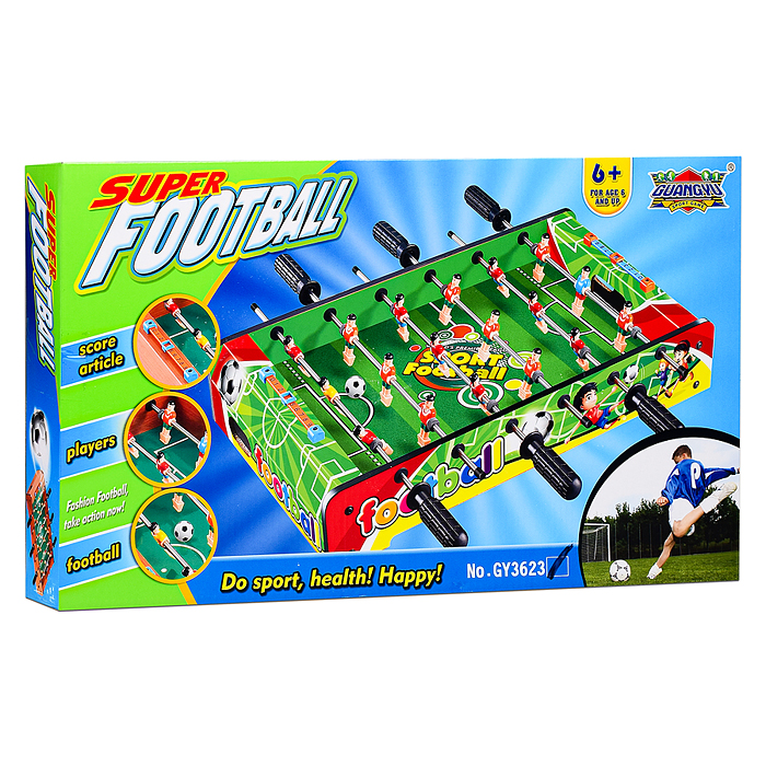 Настольная игра Футбол 3623 "Футбольное поле" в коробке