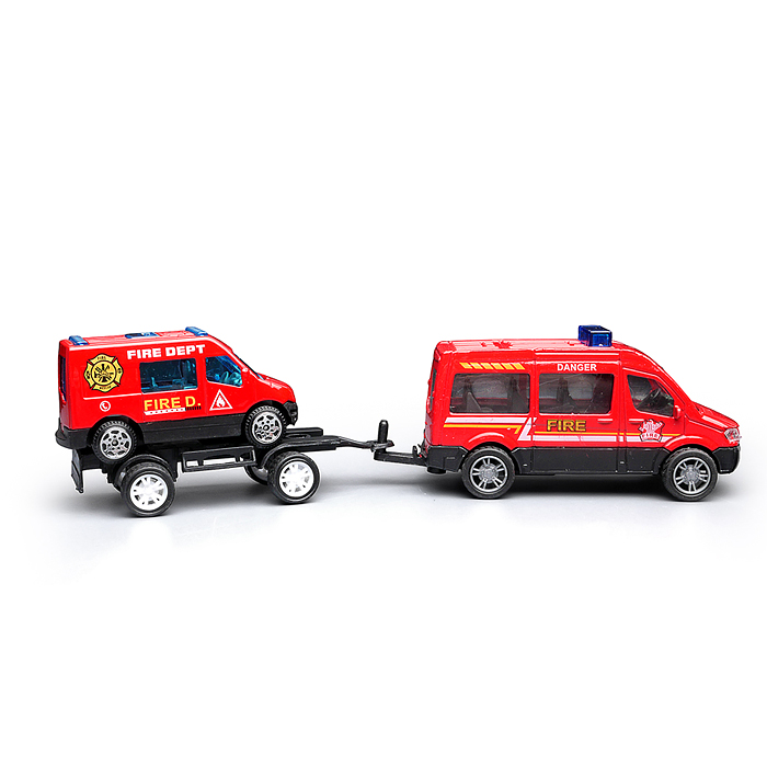 Машина BX-198 "Пожарная служба" металл, вкоробке