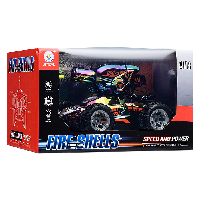 Машина JT687 "Покоритель дорог" р/у, 27 MHz, в коробке