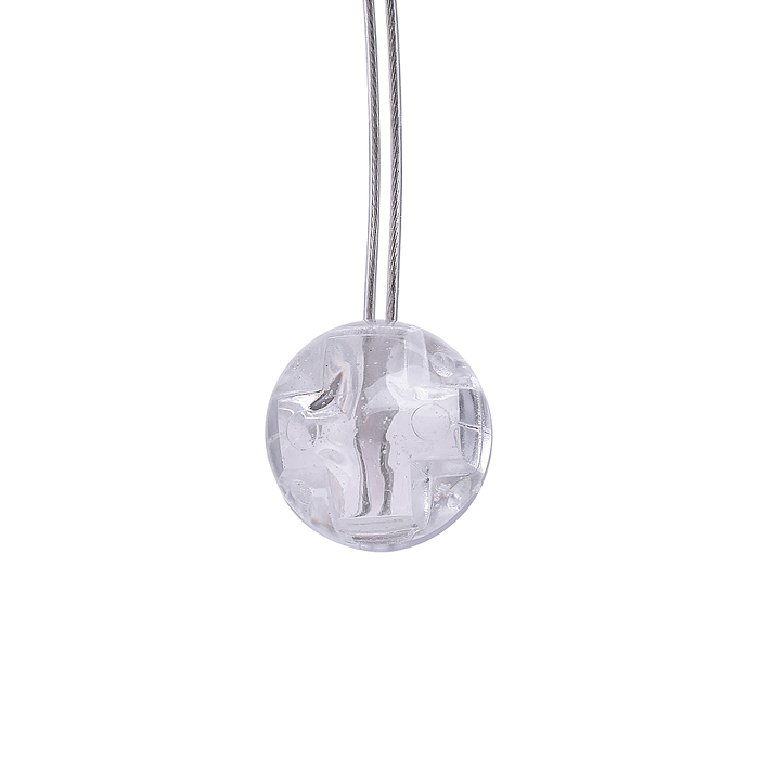 Электрогирлянда интерьерная "Шарики", цвет белый теплый