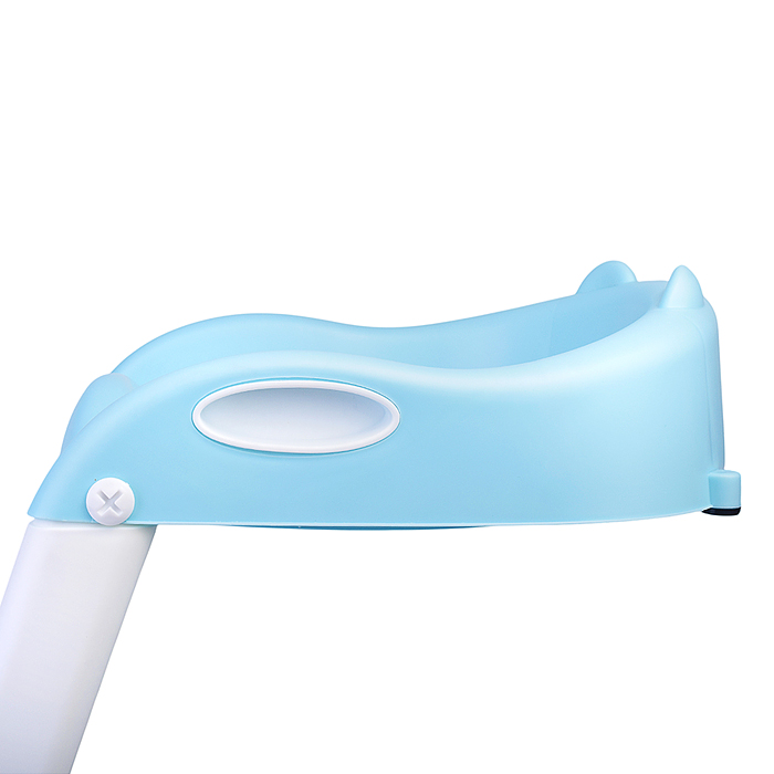 Детская накладка на унитаз со ступенькой (голубой)