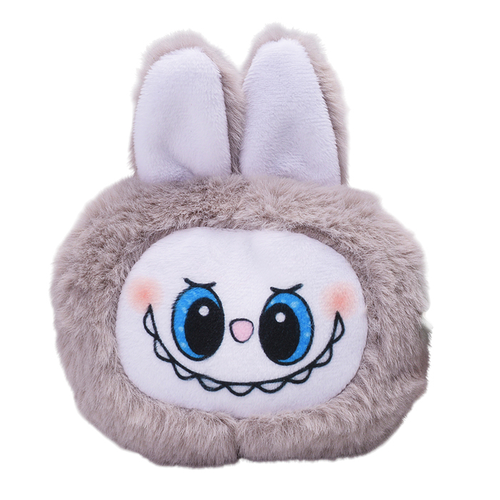 Игрушка Лабу 12 см с подвесом серый 