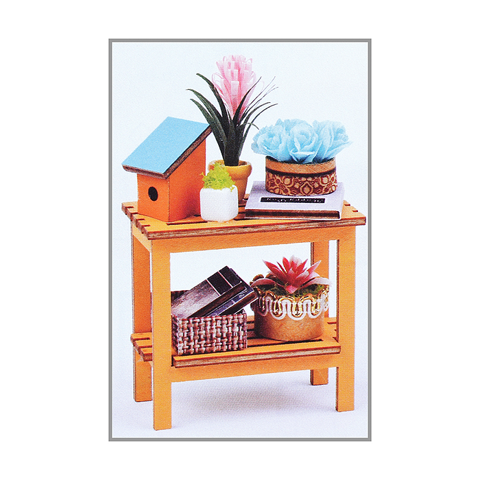 Конструктор TSZH201Z "Цветочный дом 3D" в коробке