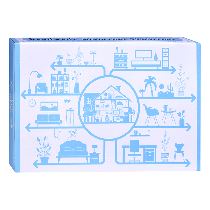 Конструктор TSZH201Z "Цветочный дом 3D" в коробке