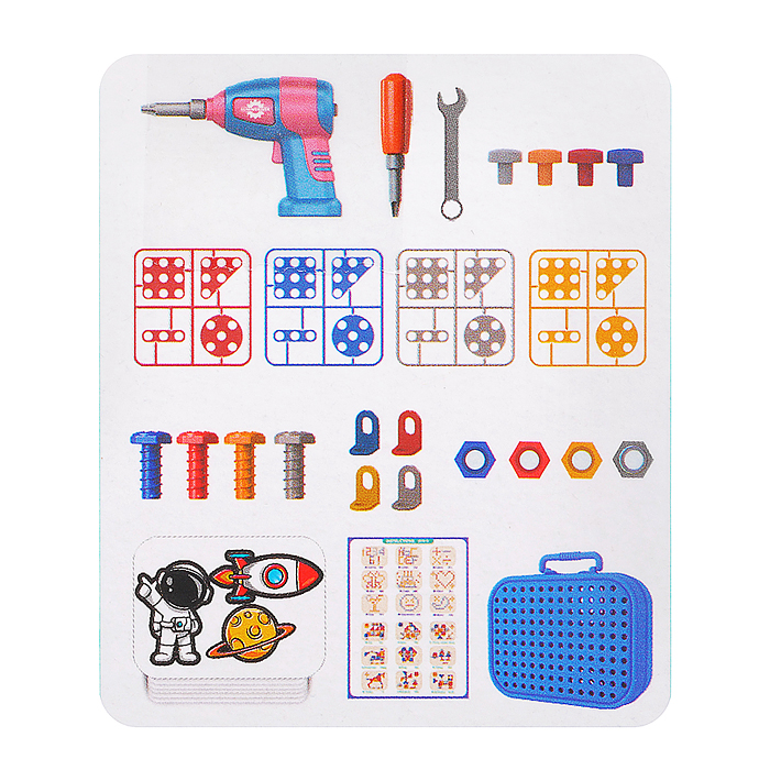 Конструктор H321-333 "Космическая станция" (298 дет.) в коробке