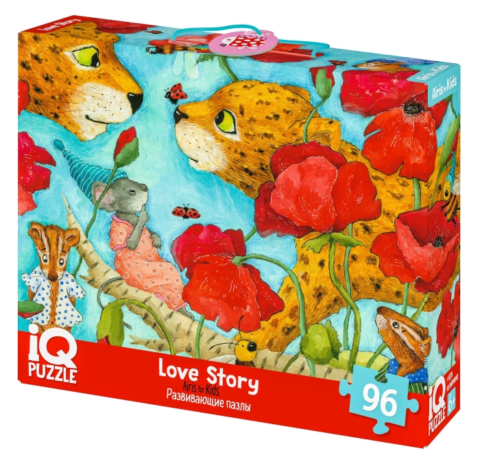 IQ Пазл с отличиями 96 "История любви"
