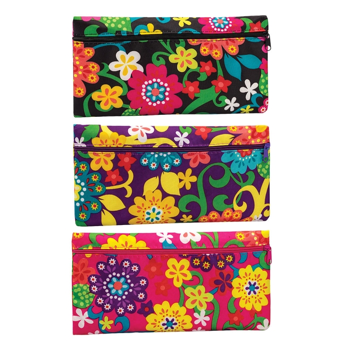 Пенал-косметичка 22x12cм, материал полиэстер