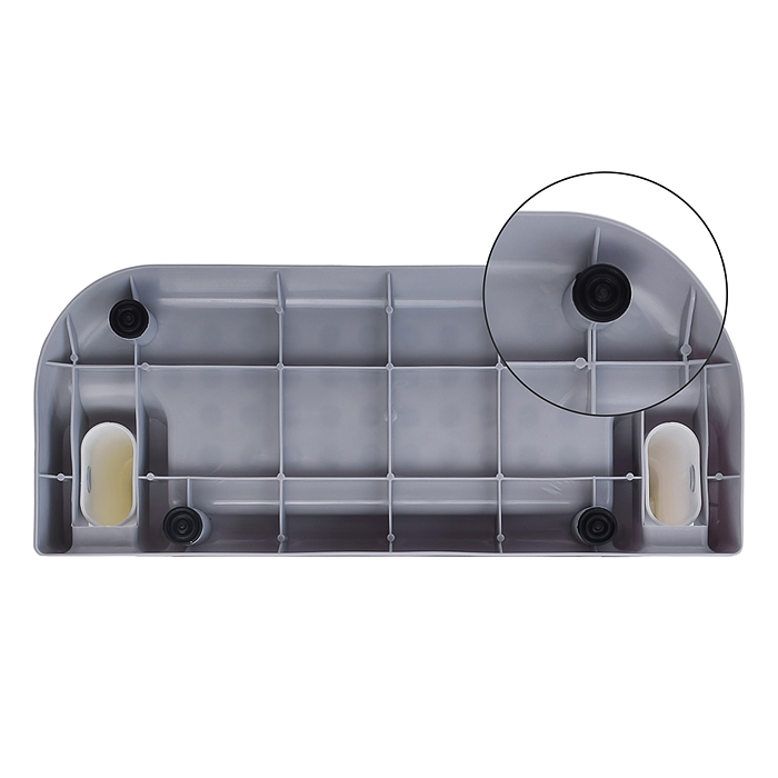 Детская накладка на унитаз со ступенькой (серый)