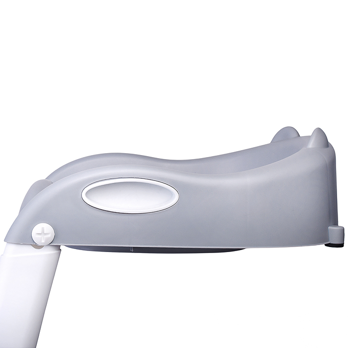 Детская накладка на унитаз со ступенькой (серый)