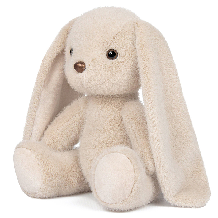 Зайка Бежевый, 20 см, в коробке