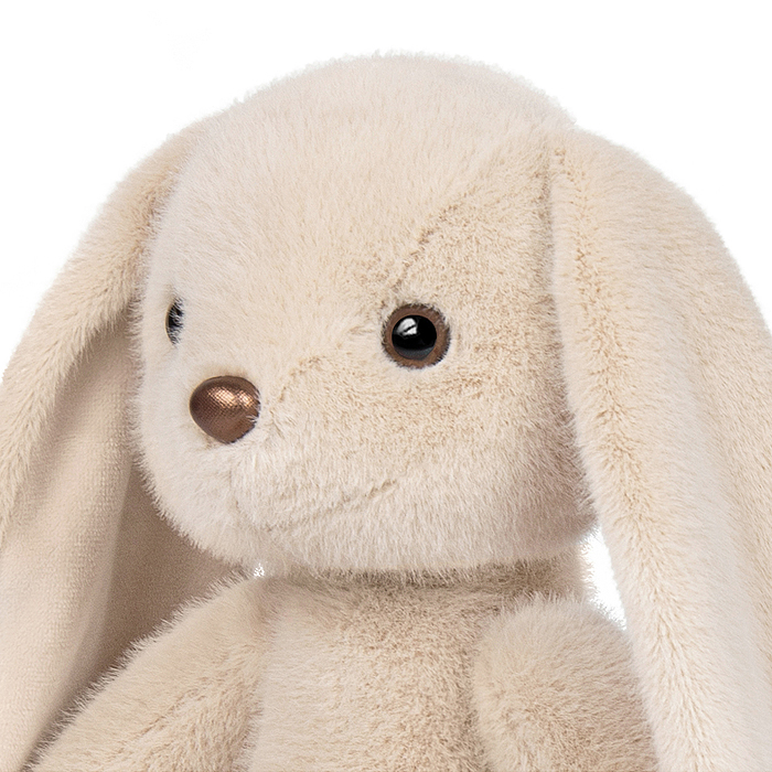 Зайка Бежевый, 20 см, в коробке