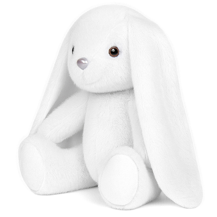 Зайка Белый, 20 см, в коробке