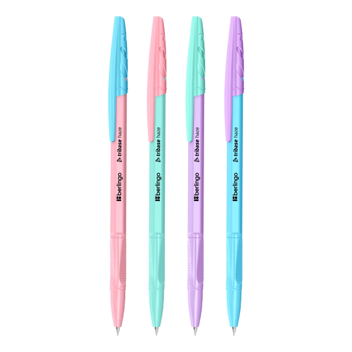 Ручка шариковая "Tribase haze" синяя, 0,7мм 