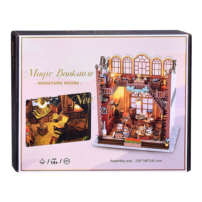Конструктор TSZH216Z "Книжный дом 3D" в коробке