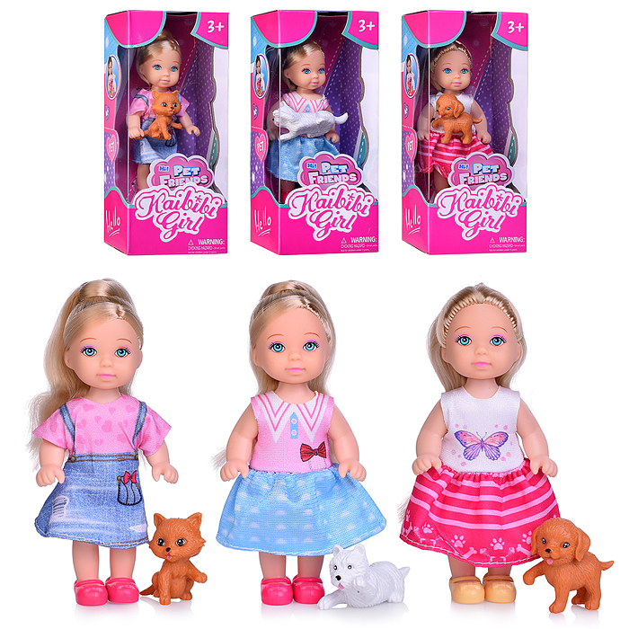 Кукла WG611 "Малышка" с аксессуарами, в коробке