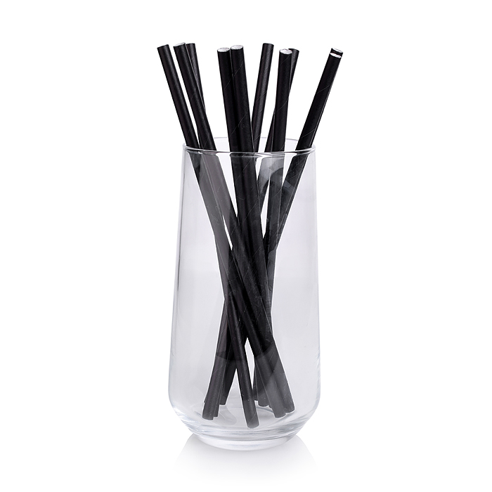 Набор посуды одноразовой 00-7495 "Футбольный мяч" трубочки (10 шт)