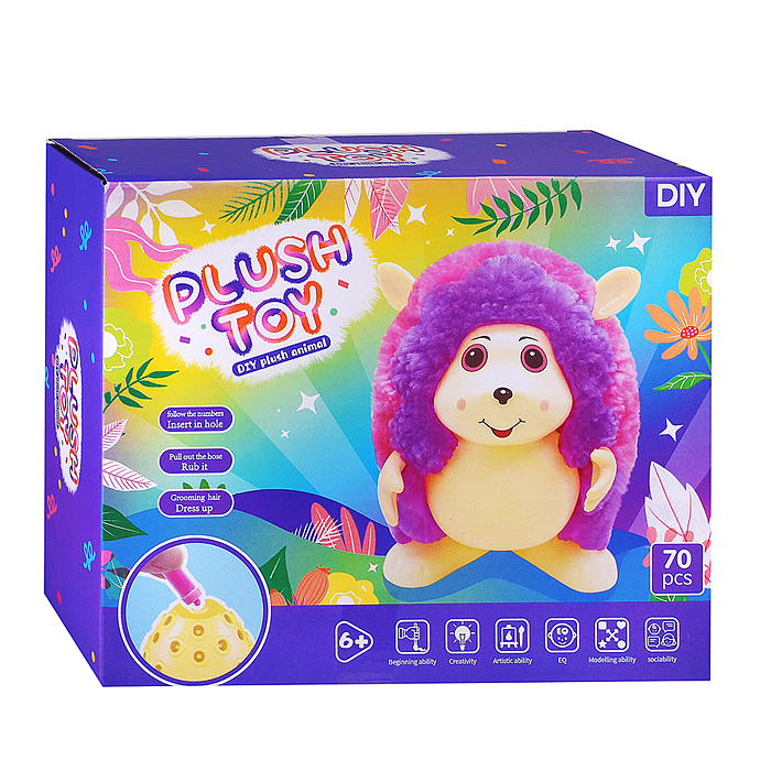 Набор творческая мастерская XF002 "Ёжик" в коробке