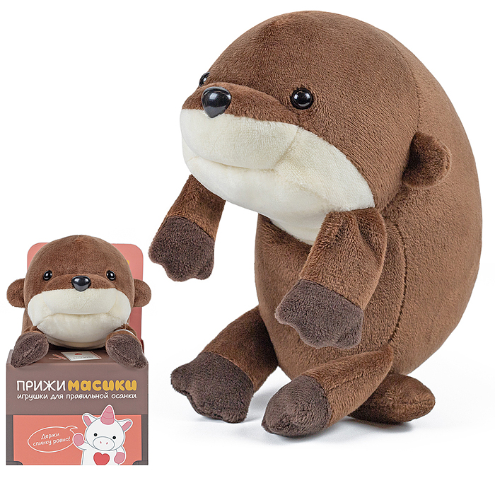 Бобёр Боб, 18см, в коробке