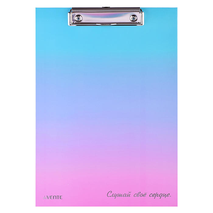 Клипборд "Degrade" A4 (225x315 мм) картон толщина 2 мм, матовая ламинация, тиснение фольгой